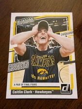 2024 Panini Caitlin Clark Collection Donruss Highlights Base #H8