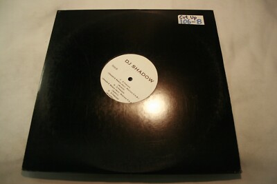DJ SHADOW ''3 FREAKS FT MISTAH F.A.B. REMIX'' VERY RARE 12'' WHITE LABEL TEST VINYL