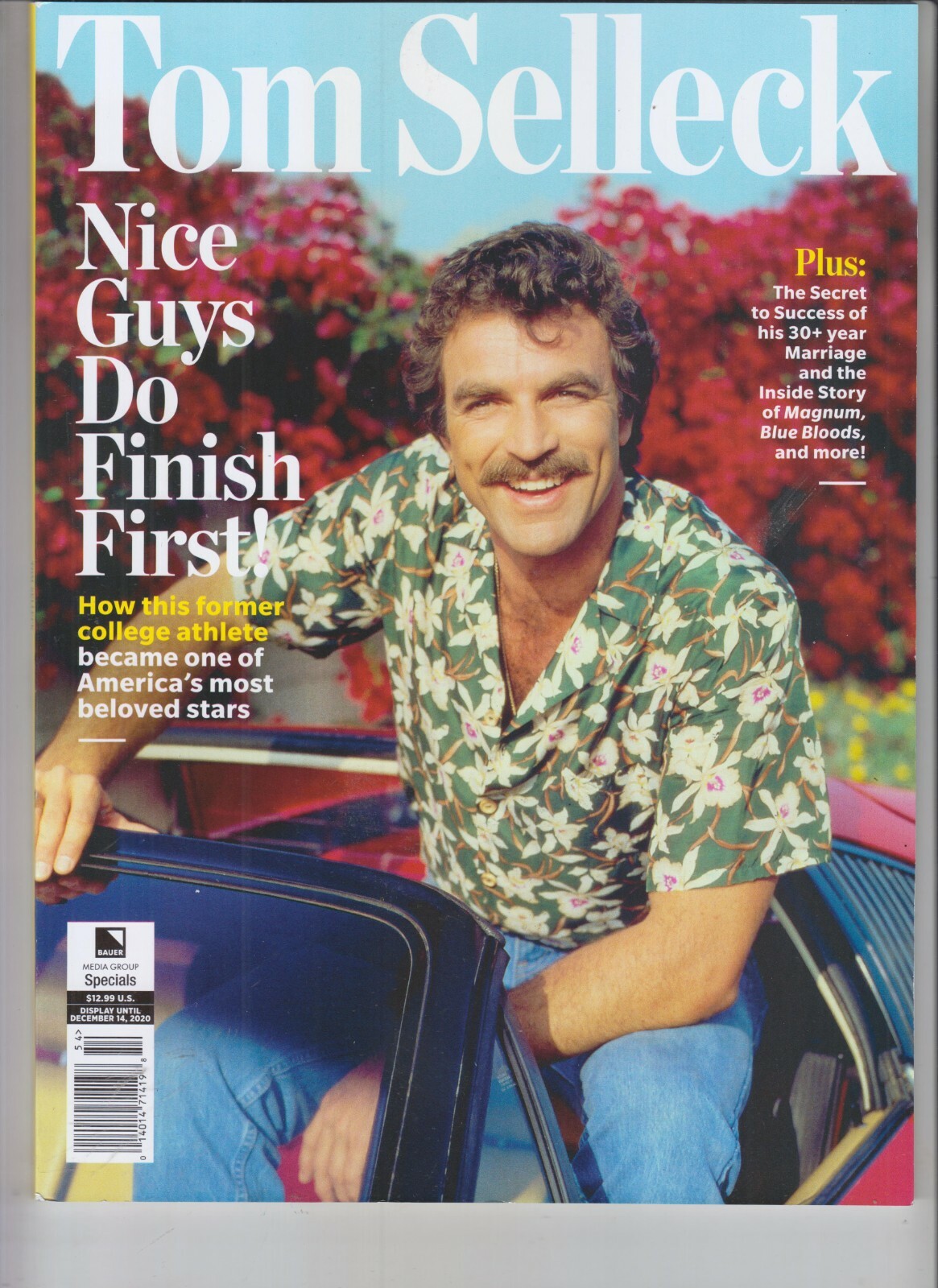 Tom Selleck Nice Guys Do Finish First Magazine Bauer Media Magnum Pi Ebay