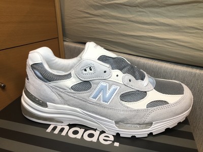 new balance 992 nc white