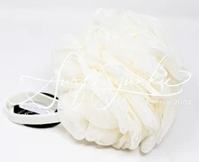 Bath & Body Works Loofah Bath Shower Sponge Recycled Plastic Ivory Handle New