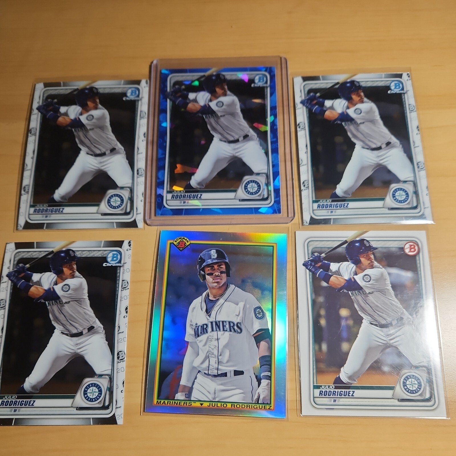 2020 Bowman Chrome Sapphire Julio Rodriguez