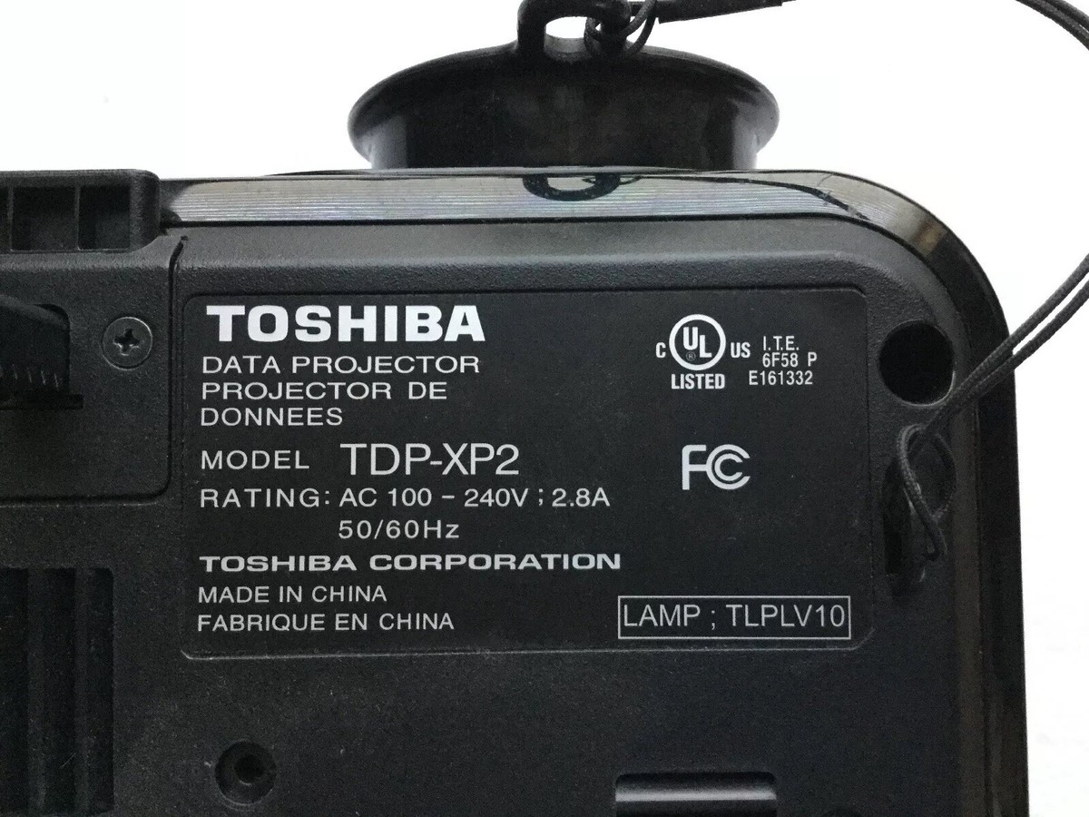 Toshiba TDP-XP2 Projector | eBay
