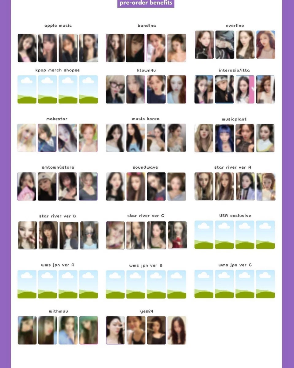 変更OK aespa MY WORLD Musickorea カリナ | parceiraoatacadista.com.br