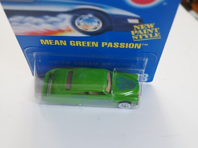 ミニカー Hot Wheels NEWSLETTER PASSION GREEN Hot Wheels Blue