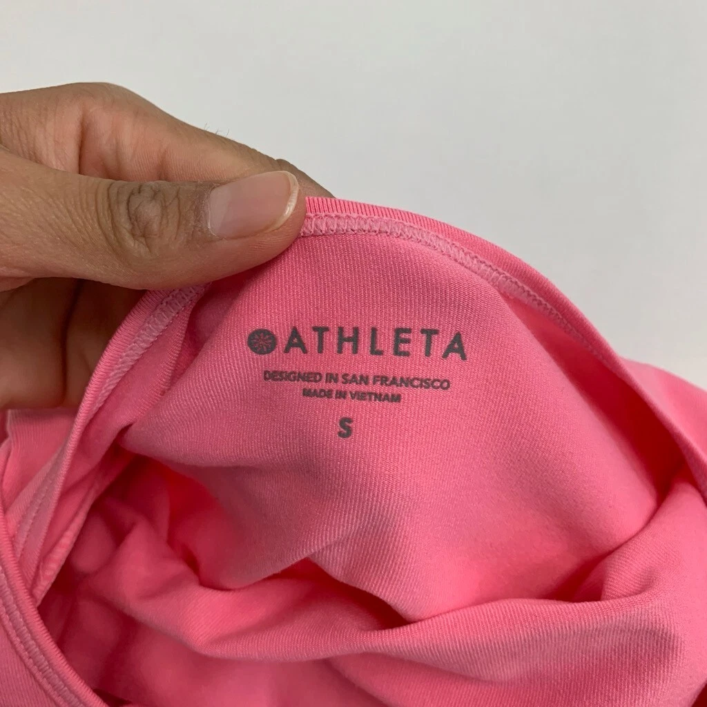 athleta contemplation cutout back high neck tank-top