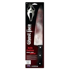 Scream Knife Bloody Butchers Weapon Halloween Fancy Dress Prop Official Licenced