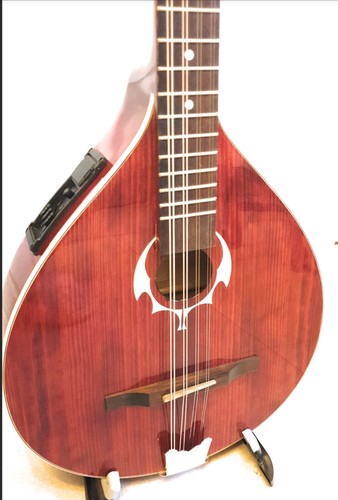 "Celtic" Irish Bouzouki,NEW, solid wood (spruce top) with EQ - Picture 3 of 15