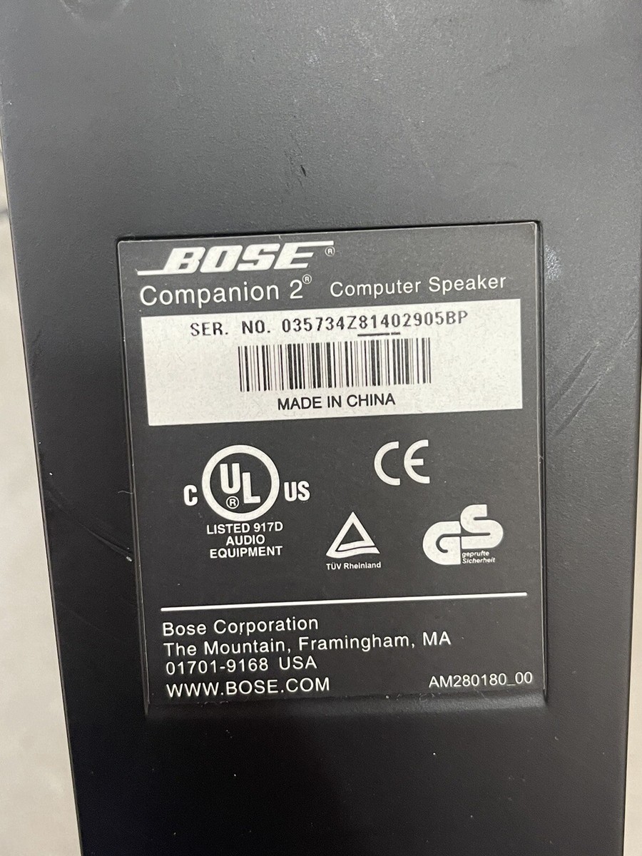 【中古】BOSE Companion® 2 Series III 箱無し BOSE COMPANION2 SERIES 3 BK 未開封