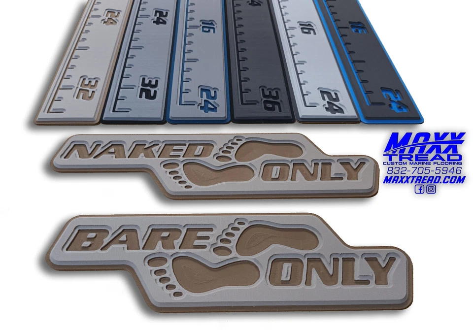 ¡Calcomanías solo pies desnudos y solo pies desnudos para tu barco! Espuma adhesiva multicolor Foto 4 de 4