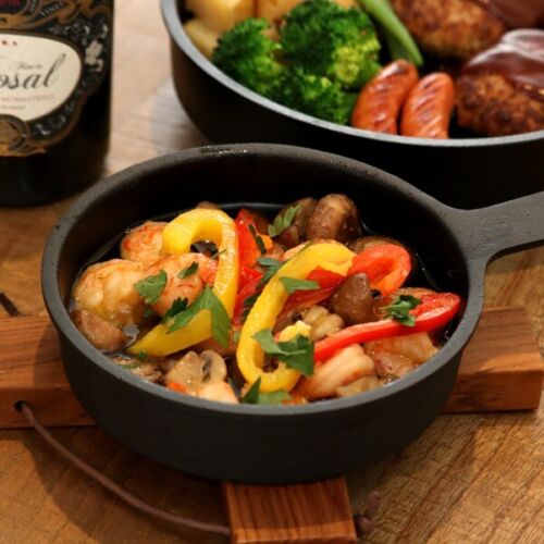 IKENAGA Iron Pan Skillet Iron Pot tetu series NANBU TEKKI - Picture 8 of 10