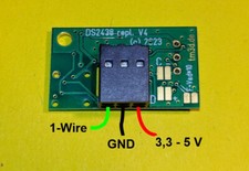 1-Wire Feuchtesensor - DS2438 / HIH4031 replacement - Loxone - OWFS - FHEM usw.