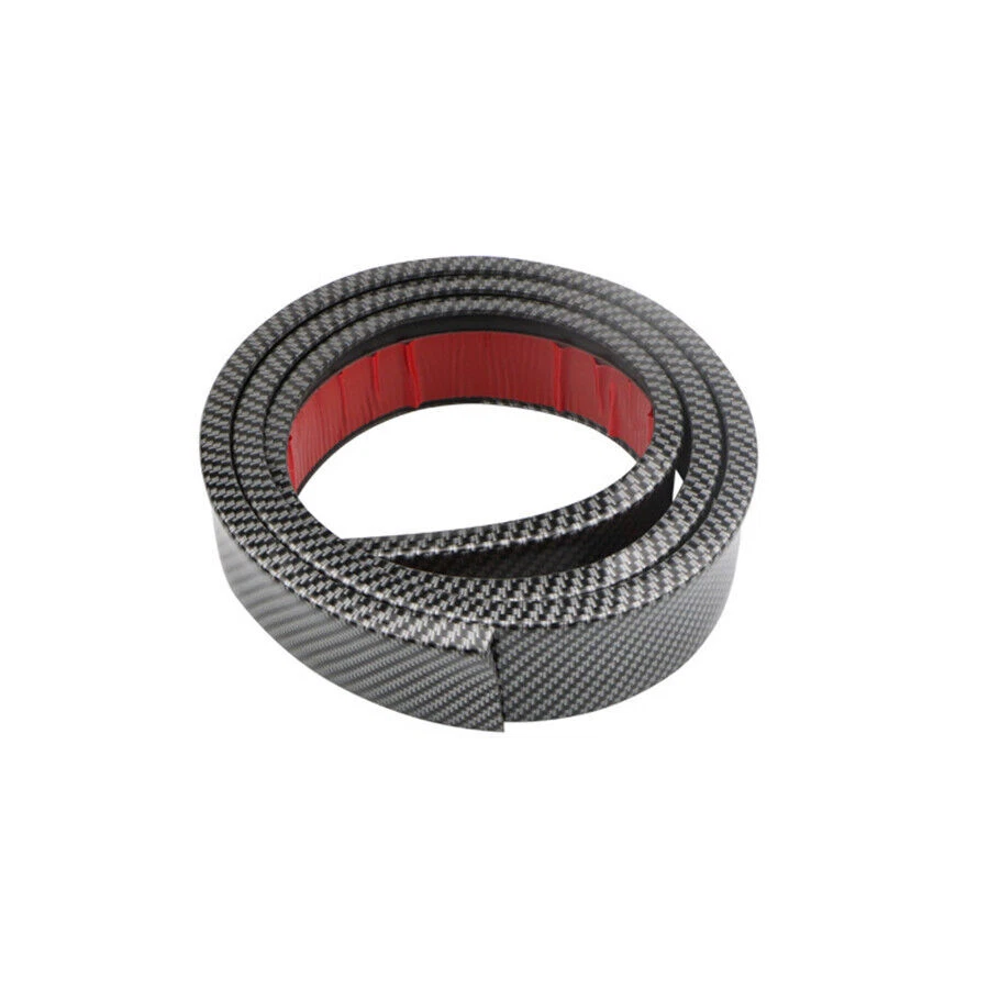 Fibra de Carbono Color 2 Piezas 6.5cm/1.5M Ampliación Guardabarros Coche Acampanado Rueda Cejas Labios Foto 3 de 4