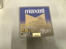 6 X Maxell DLT IV 1/2" Tape Cartridge 40/80GB NEW 4000 7000 8000 VS80 DRIVES