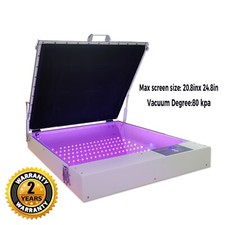 20" x 24" Tabletop Precise Vacuum LED UV Exposure Unit Screen Printing Exposure
