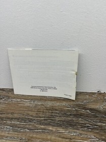 Nintendo NES Bugs Bunny Crazy Castle Manual Booklet NES-C1-USA Kemco Seika