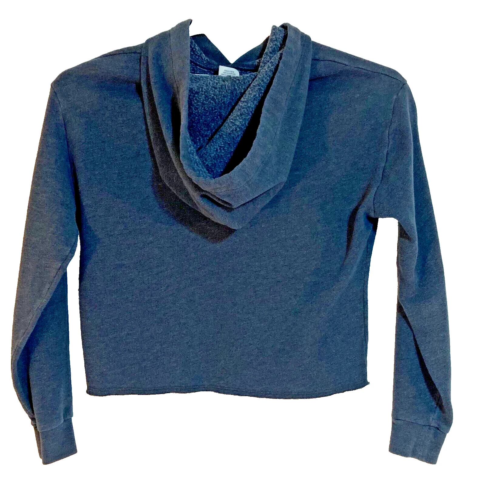 UNDERCOVER Victoria Secret ROSA Felpa con cappuccio donna pullover tagliata taglia XS