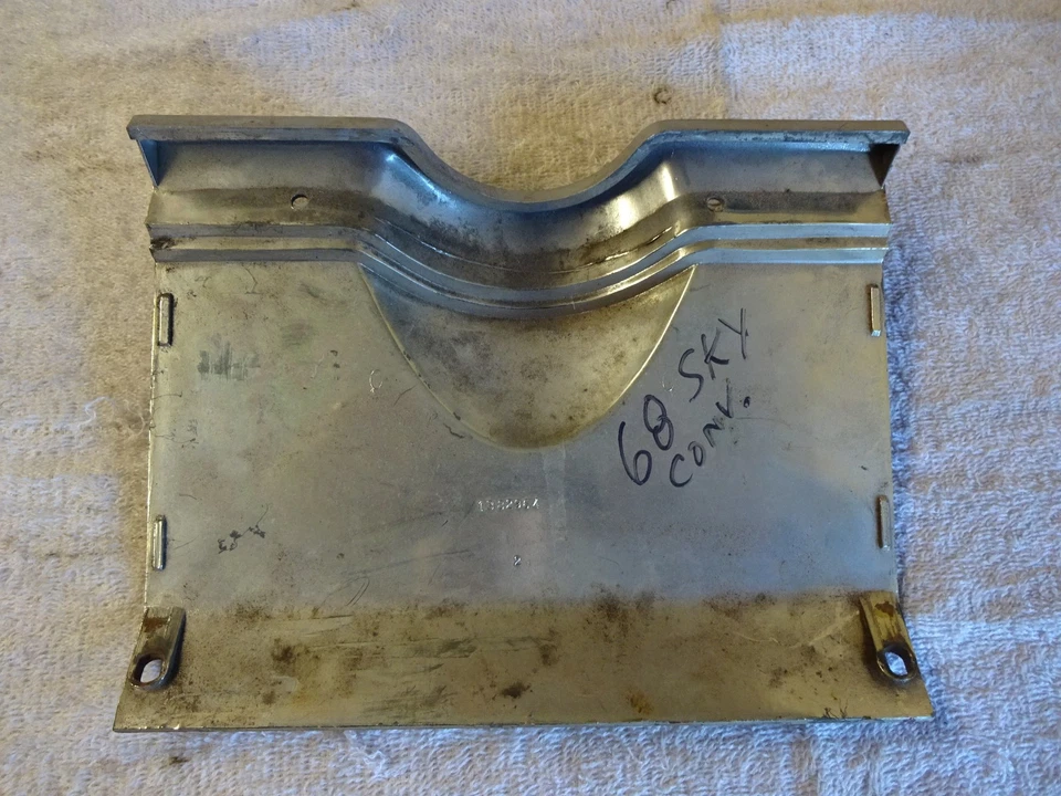 Buick Skylark GS 1968 vagón deportivo especial debajo de la columna panel de placa de ajuste 1382964 Foto 3 de 4