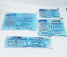 Reusable Flexible Comfort Gel Ice Pack Hot/Cold Pac Non Toxic with sleeve