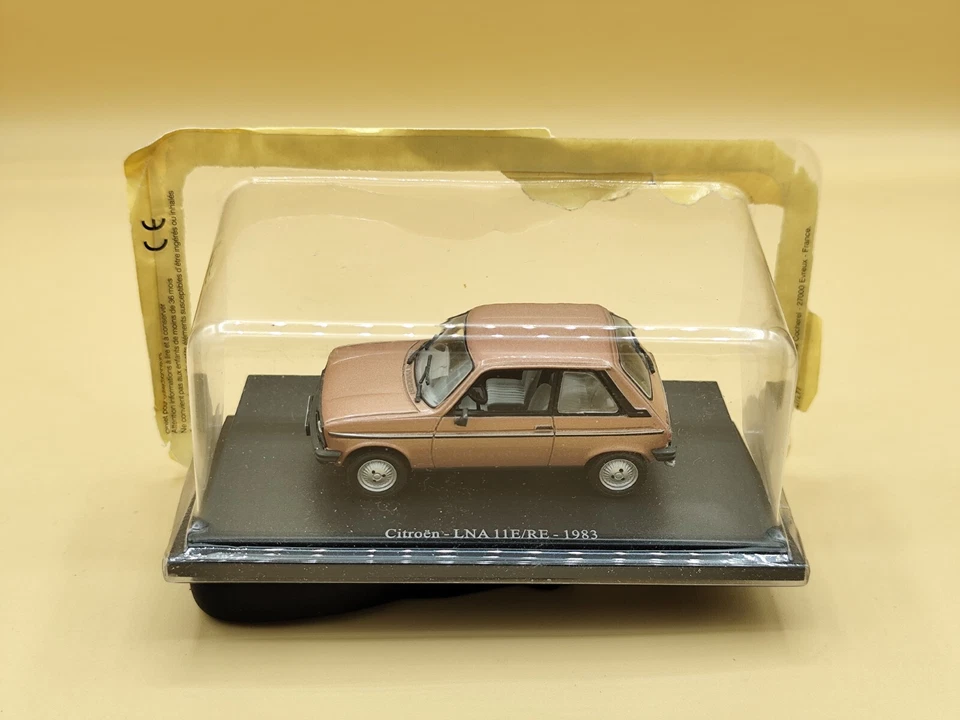 1/43 Citroën LNA 11RE Marron 1983 UH Universal Hobbies - Photo 3/3