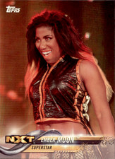 EMBER MOON 2018 Topps WWE Base #32 Professional Wrestling Trading Card Athena