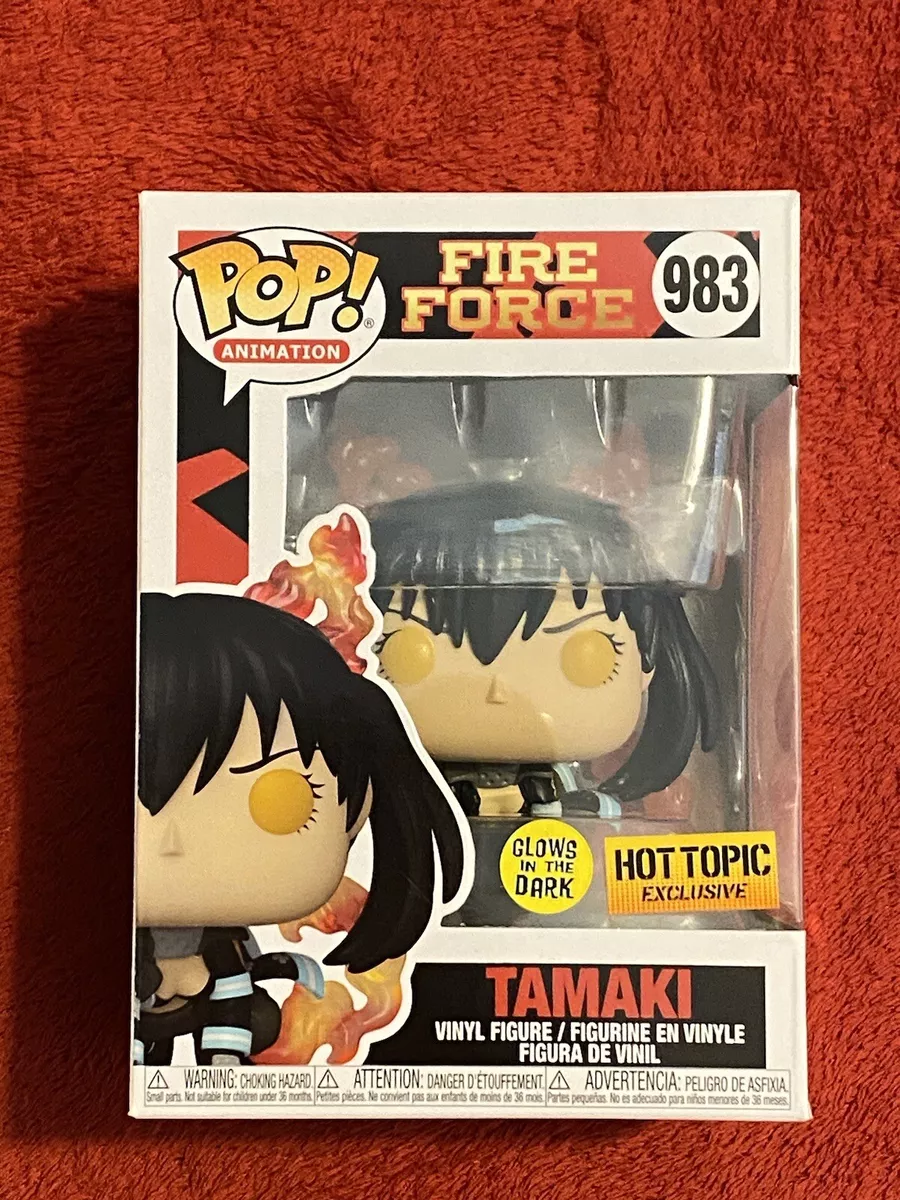 Funko Fire Force Pop! Animation Tamaki Glow-In-The-Dark Vinyl Figure Hot  Topic Exclusive