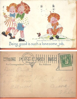 Being good is such a lonesome job, 1911