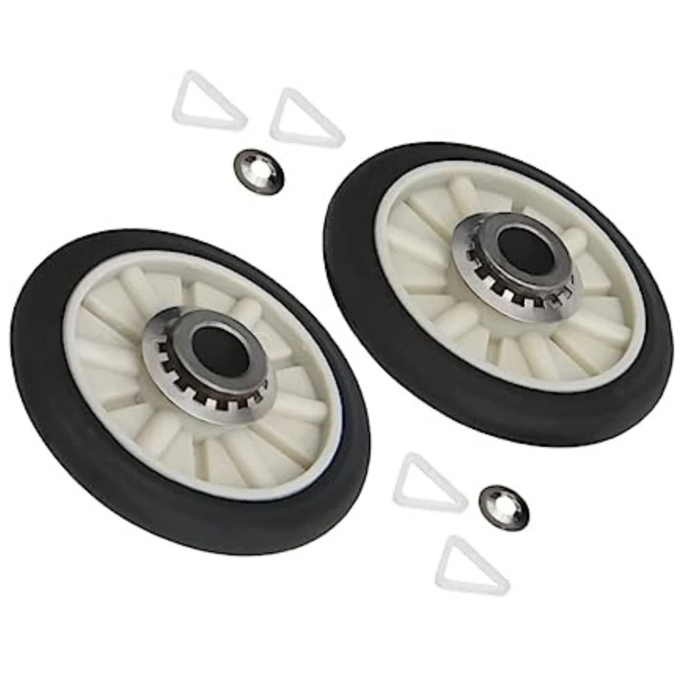 349241T Kit de rodillos de tambor secador para Whirlpool 99989679, 26000349241 PAQUETE DE 5 Foto 3 de 4