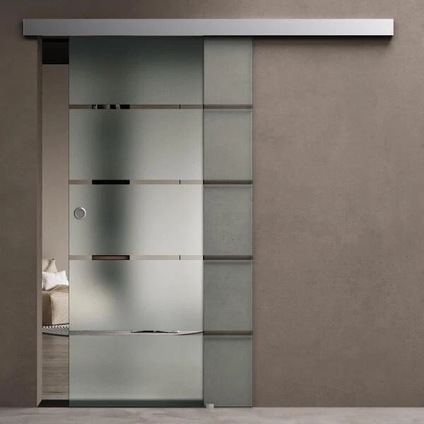 Home Interior Sliding Glass Doors Track Rail Kit Driver Pattern Range 775-1025mm - Image 2 of 4