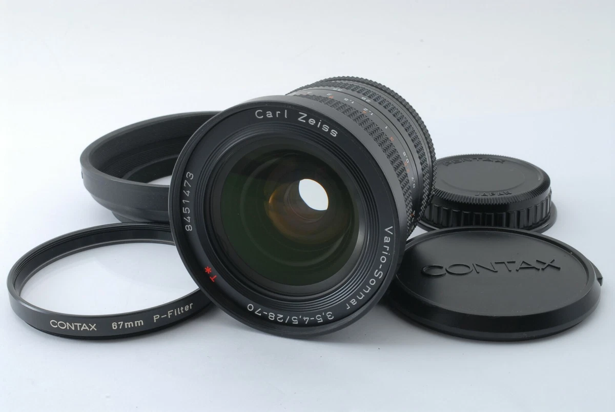 Objectif Contax Carl Zeiss Vario-Sonnar T* 28-70mm F/3.5-4.5 – MMJ, Occasion Japon