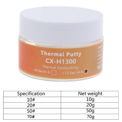 CPU Thermal Putty Compound High Performance Silicone Heatsink For GPU - Photo 8/12