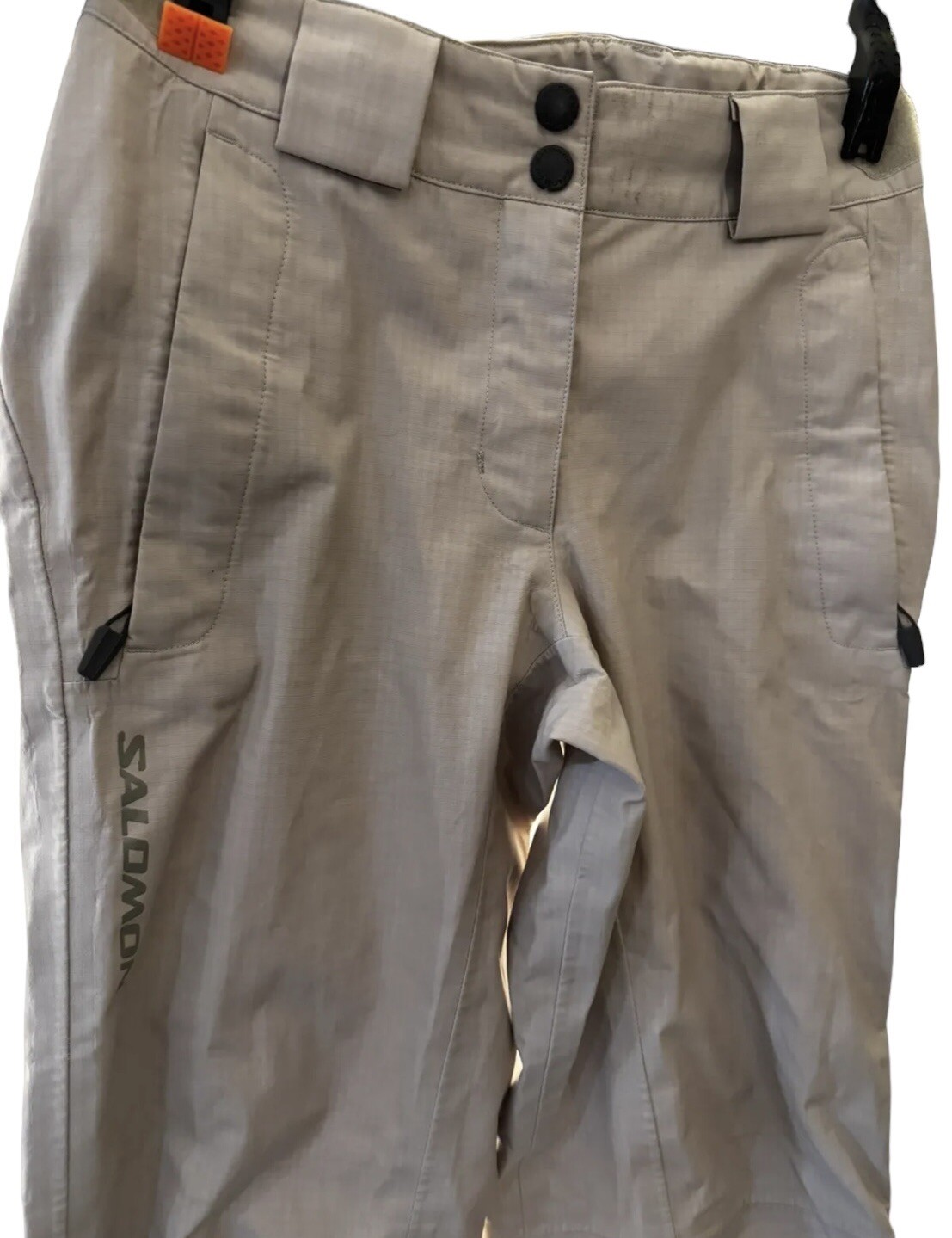 Pantalone Salomon Advanced Sci Snowboard Uomo Unisex Marrone Logo Taglia 6