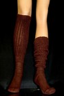 Socks Scrunch Slouch Hooters Uniform School warm cozy cute run walk hike ski  — photo 2