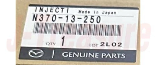 Inyector de combustible genuino MAZDA RX-7 RX7 TURBO FC3S 1989-1991 N370-13-250 OEM Foto 2 de 4
