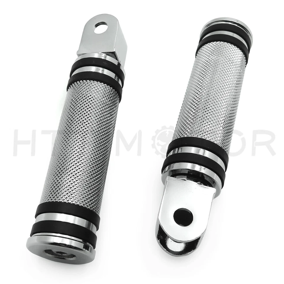 Estriberas cromadas diamante para Honda Stateline Shadow VLX VTX1300C VTX1800C VTX1800 Foto 3 de 4