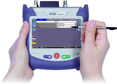 VeEX Vepal CX310-D3.1 CATV Meter DOCSIS 3.1 Installation Tool Z02