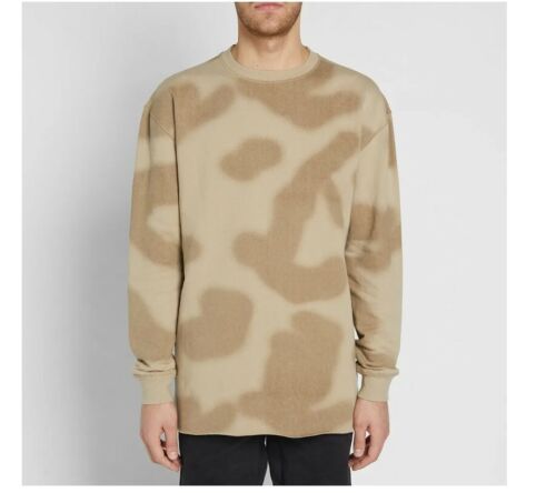 MAHARISHI 100% Cotton Sustainable Desert Camo Crew Neck Sweatshirt M RRP £169 - Picture 2 of 8
