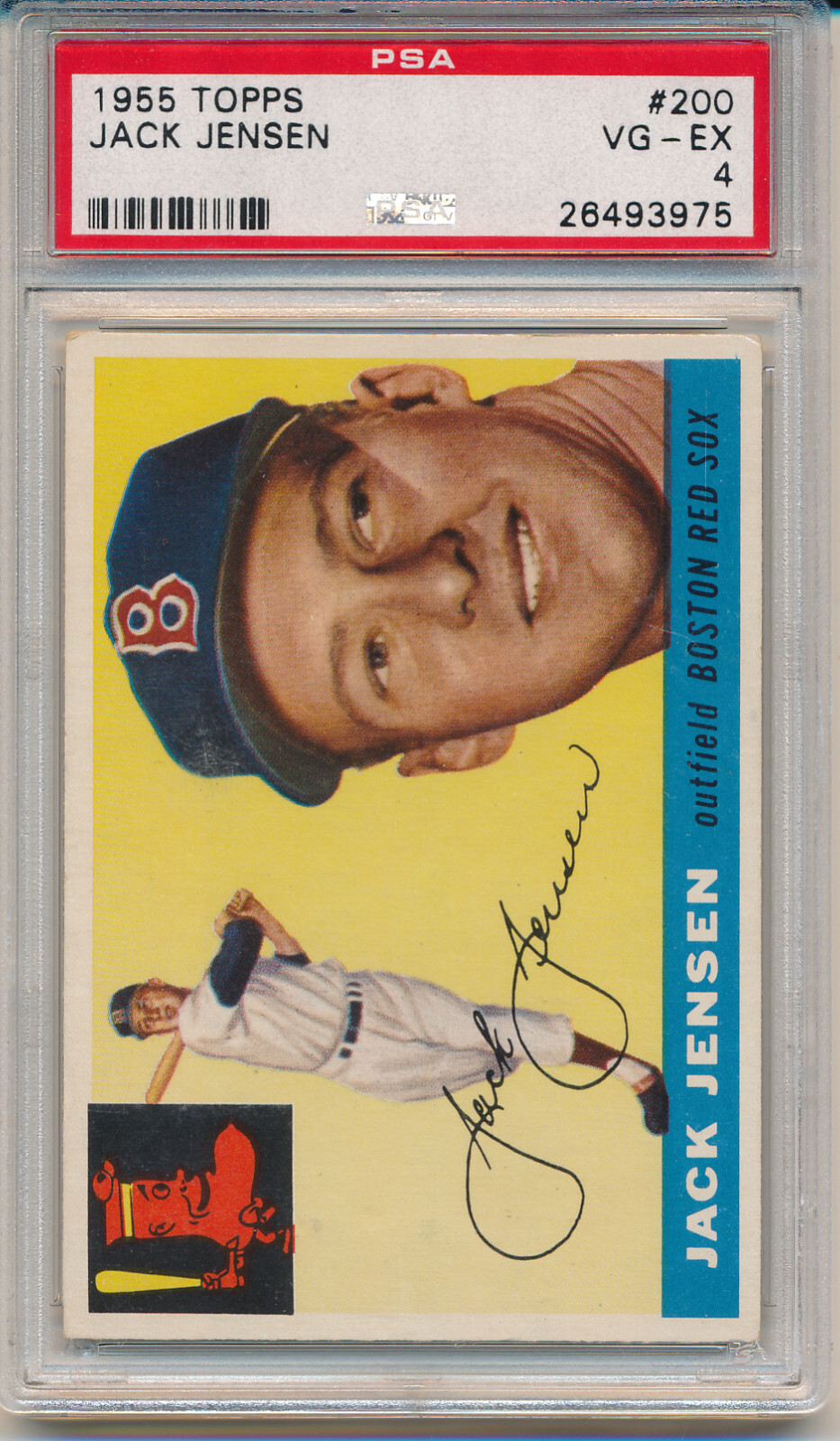 1955 Topps Jack Jensen (#200) PSA4 PSA