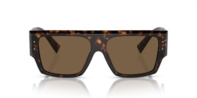 Dolce & Gabbana DG 4459 Havana/Dark Brown (502/73) Sunglasses | eBay