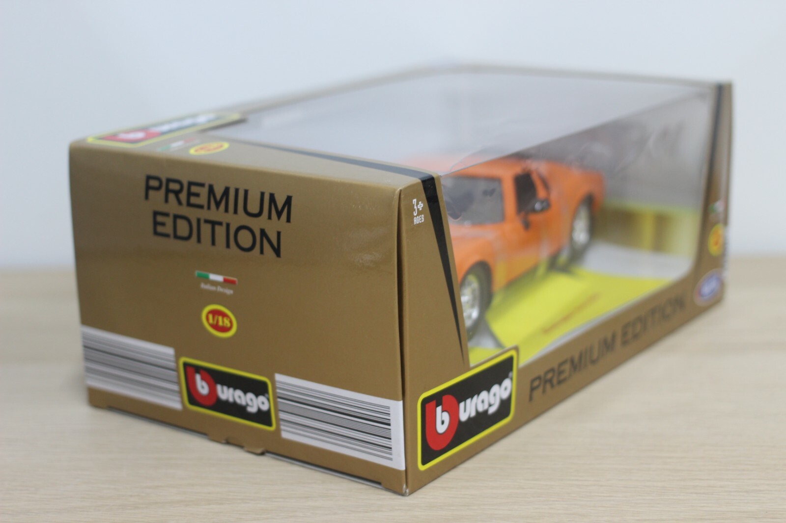 BURAGO 1/18 LAMBORGHINI MIURA 1968 N°11226 DIE CAST COLLECTION MODEL CAR Oferty akcji