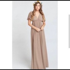 Show Me Your MuMu Faye Flutter Maxi Dress Medium