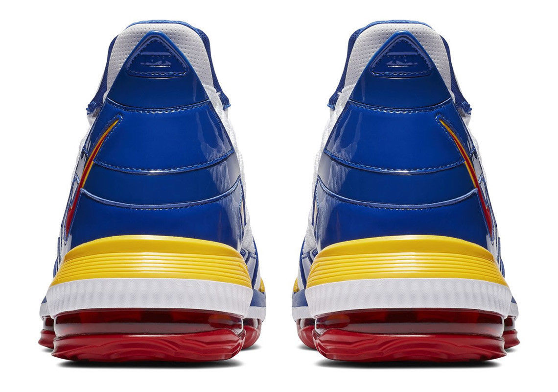 Nike LeBron XVI 16 SB SuperBron size 13. White Red Blue  display picture 1