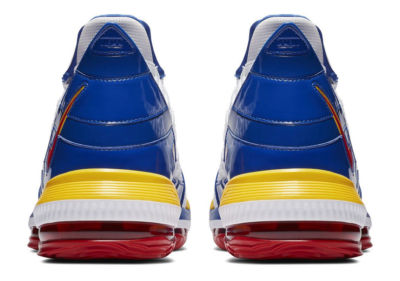 Nike LeBron XVI 16 SB SuperBron size 13. White Red Blue  display picture 3