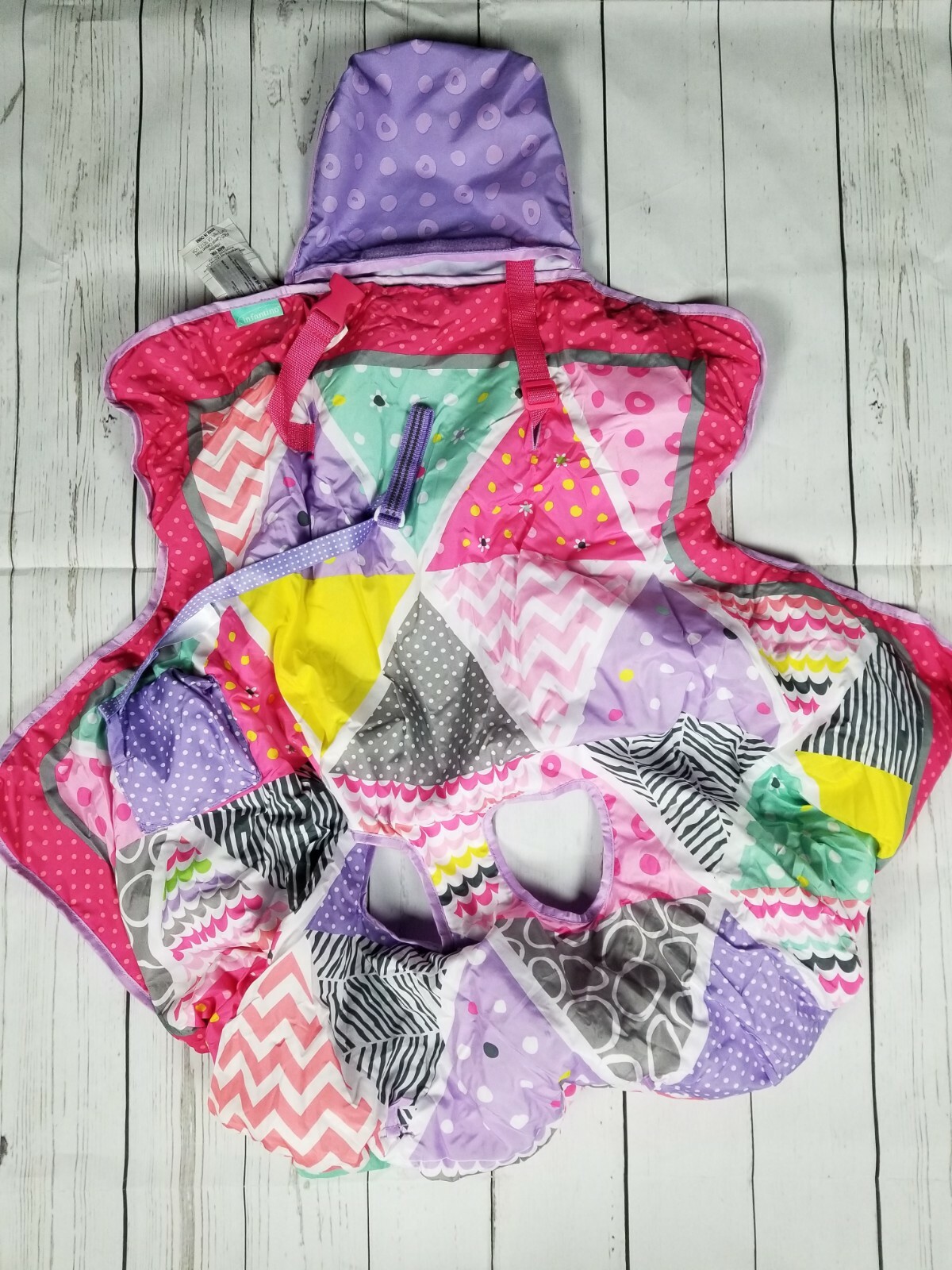 infantino shopping cart cover pink