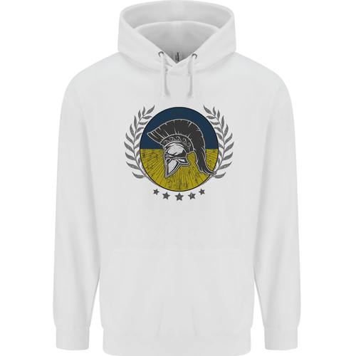 Ukraine Bodybuilding Flag Gym Training Spartan Childrens Kids Hoodie - Picture 81 of 88