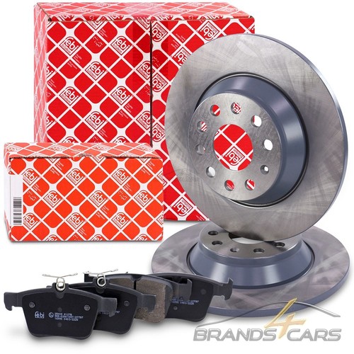FEBI BREMSSCHEIBEN Ø300 +BELÄGE HINTEN FÜR AUDI A3 8V SKODA KODIAQ VW GOLF 7 - Bild 1 von 1