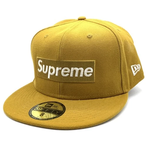 Casquette de baseball Supreme 21SS Champions Box logo New Era blé taille 8 (63,5 cm) occasion