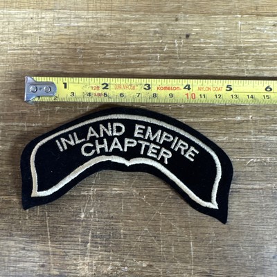 Harley Davidson HOG Inland Empire Chapter Vest 5 x 3'' Patch