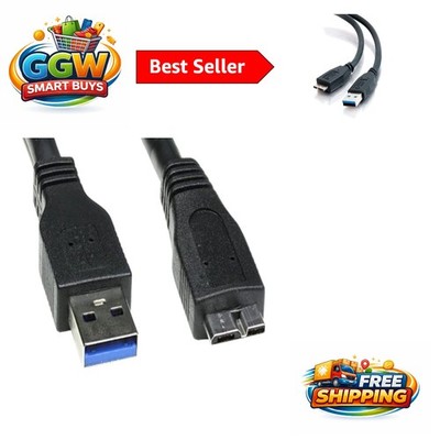 Replacing Lost Cables? 1.5ft USB 3.0 A to Micro B - Anticipate Fast Transfers
