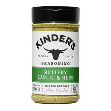 Kinder's Buttery Garlic Herb Seasoning 8 oz Premium Grilling Spice Rub Blend